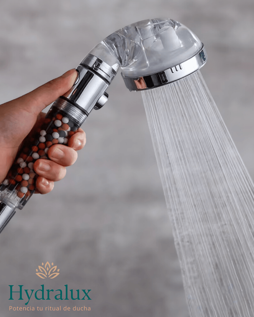 Cabezal de Ducha LED con Iones Negativos - 2